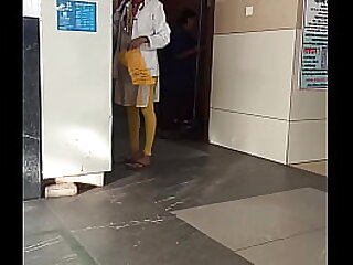 Indian nurse sexy tight leggings hidden cam at hospital